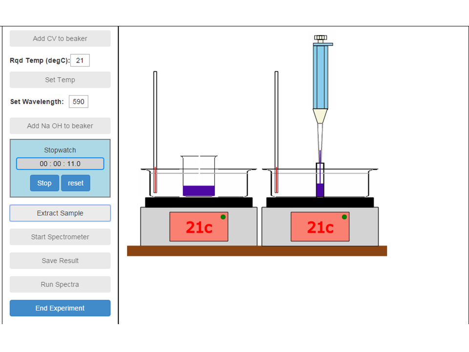 Sim4Web: Example wet bench